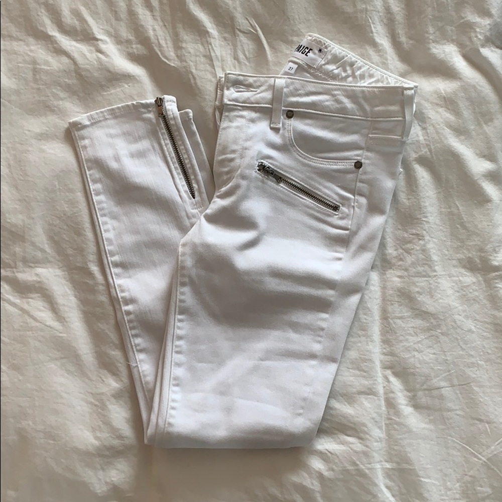 White Paige jeans